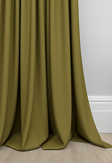 Faux Suede, Olive - Made to Measure Curtains